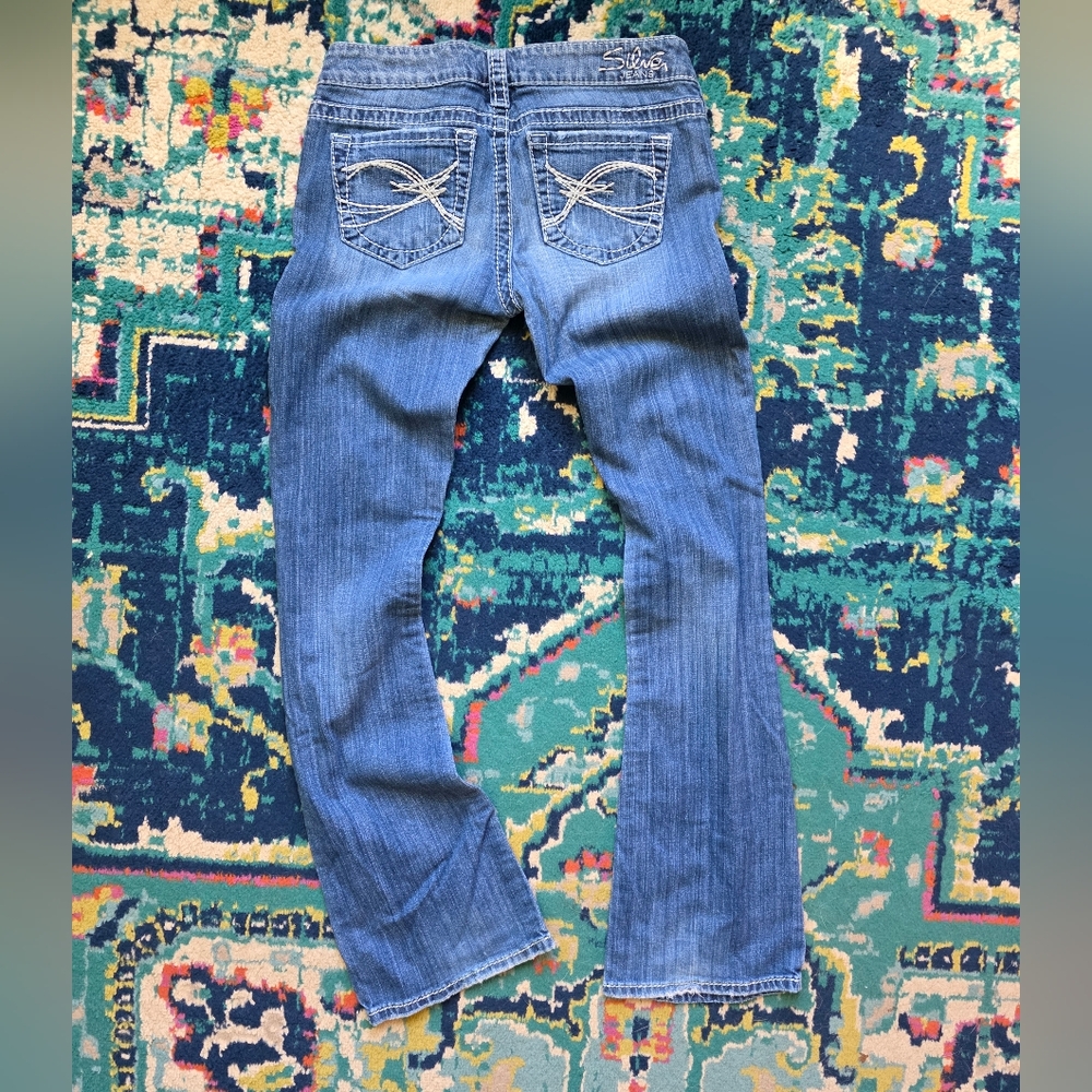 Silver Jeans Women's Boot Cut in Denim Blue